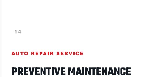 Preventive Maintenance service in Henderson NV